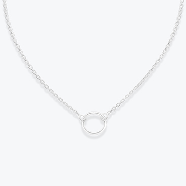 Stříbrný náhrdelník Karma - Ag925