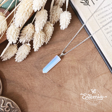 Stříbrný řetízek krystal Opalit - Ag925