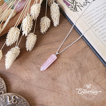 Stříbrný řetízek krystal Růženín - Ag925