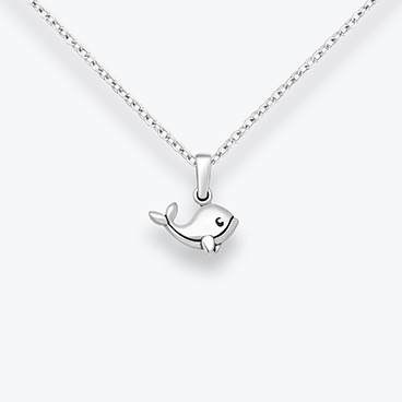 Stříbrný řetízek Velryba - Ag925