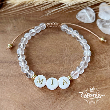 Křišťálový náramek se jménem na přání