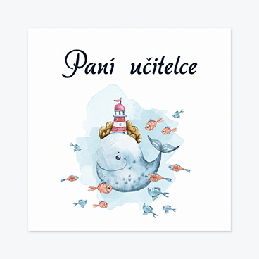 Dárková karta - Paní učitelce