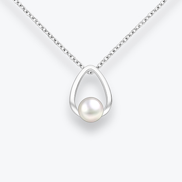 Stříbrný řetízek s perlou Hope - Ag925