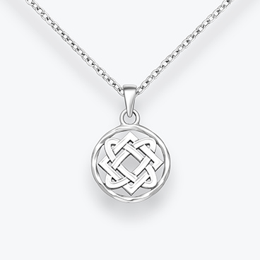 Stříbrný řetízek Keltský uzel - Ag925