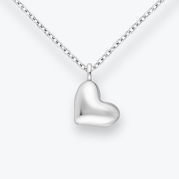 Stříbrný řetízek otevírací medailon Srdce - Ag925