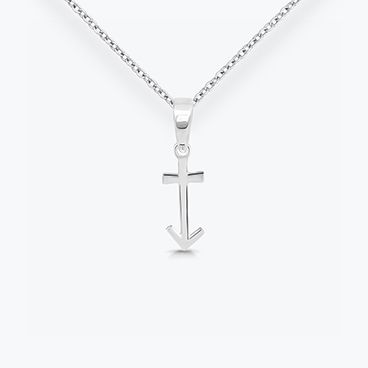 Stříbrný řetízek se znamením zvěrokruhu Střelec - Ag925