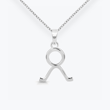 Stříbrný řetízek se znamením zvěrokruhu Býk - Ag925