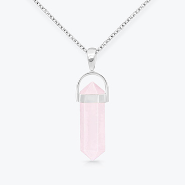 Stříbrný řetízek Růženín krystal - Ag925