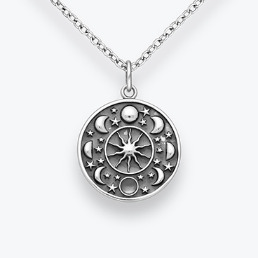 Stříbrný řetízek Cesta měsíce - Ag925