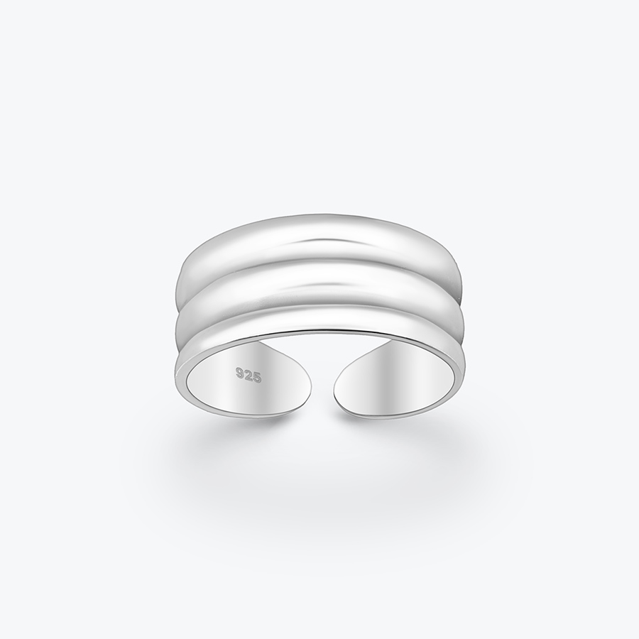 Stříbrný prsten na nohu Elegant - Ag925