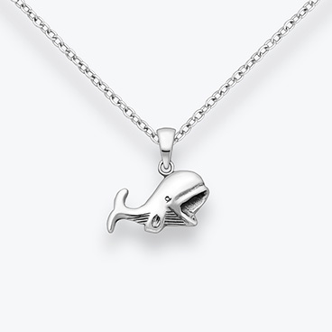 Stříbrný řetízek Velrybka - Ag925